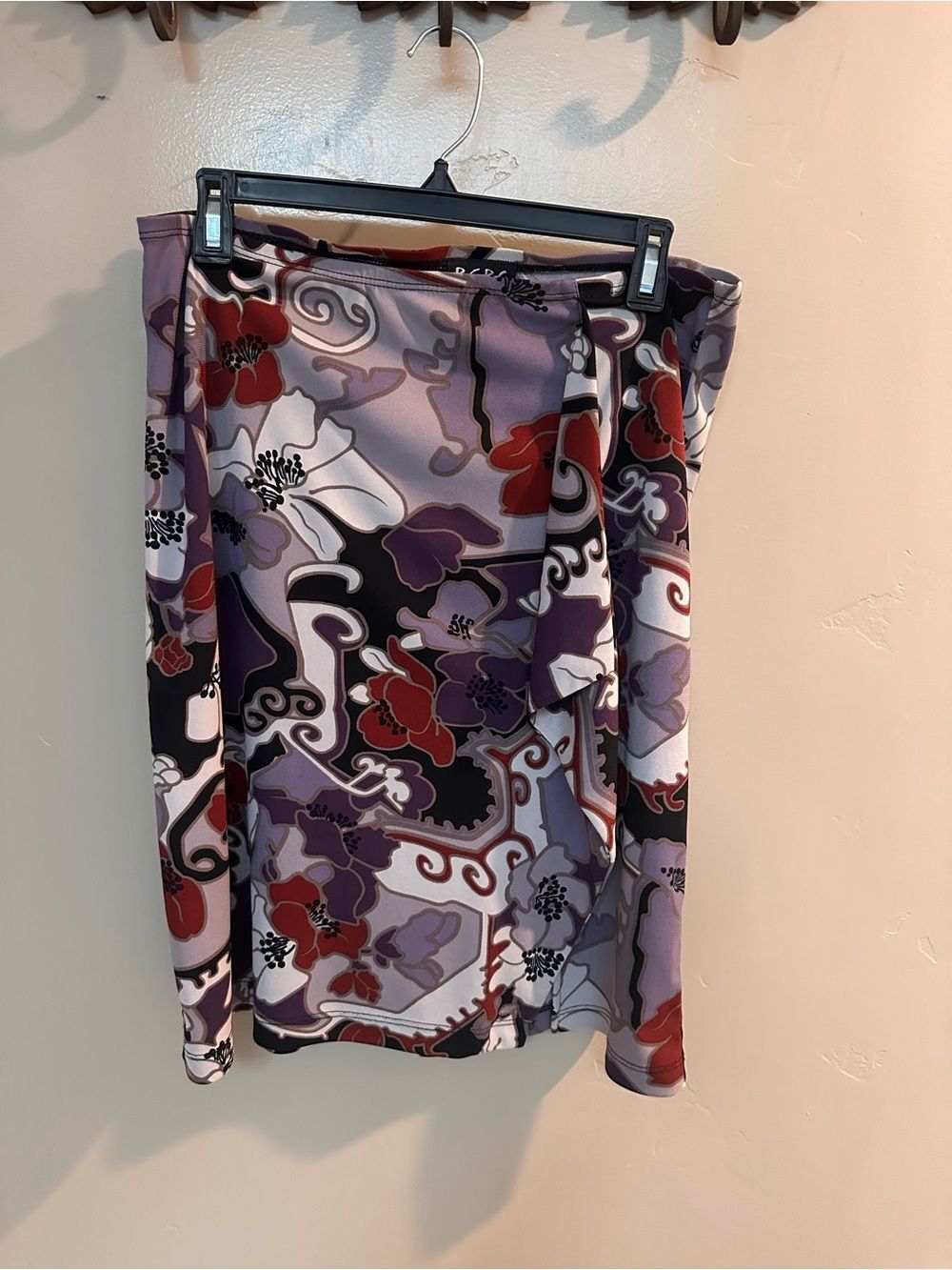 BCBG Floral Print Skirt Size S
